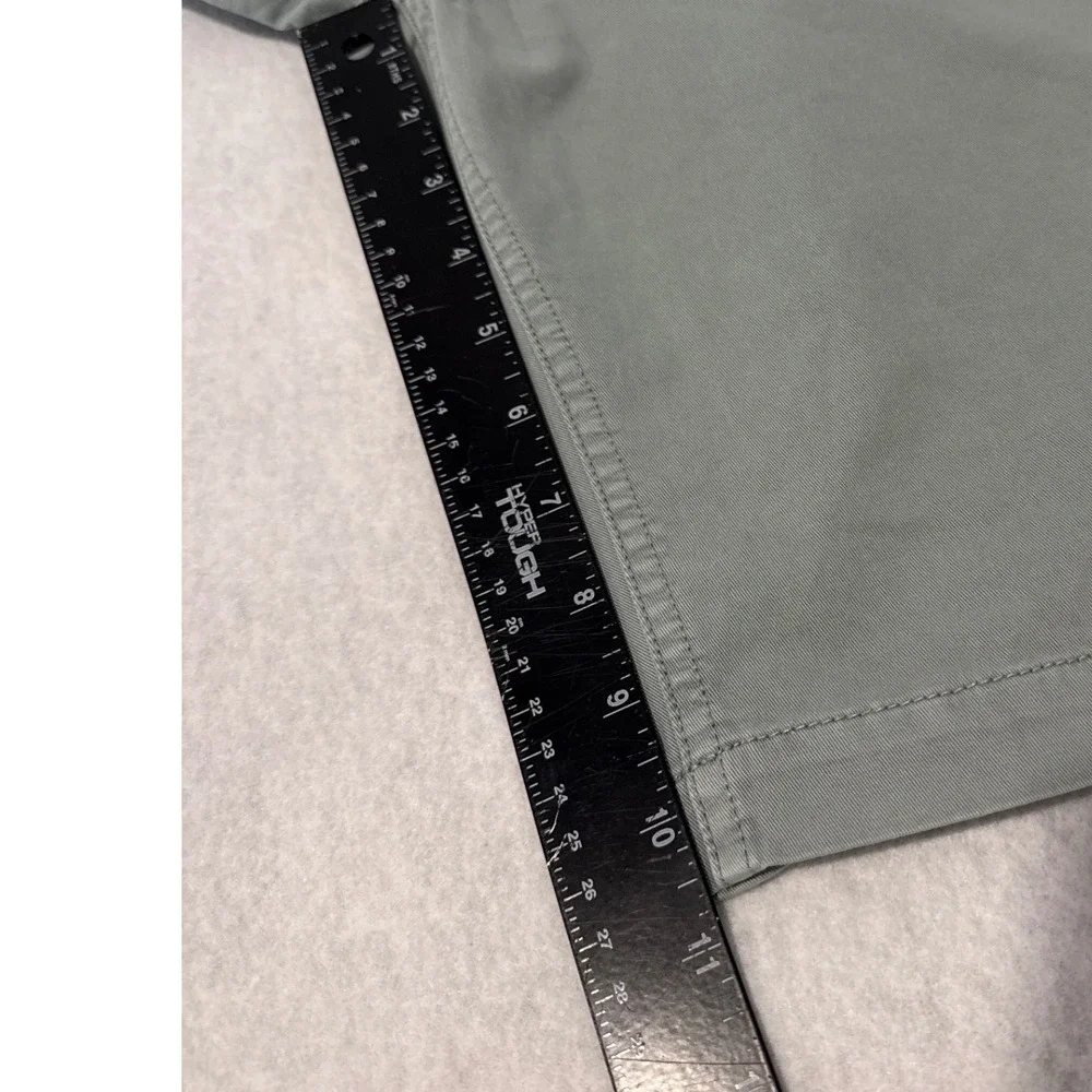 7Diamonds shorts men 38 Tasman Chino Jadeite Green Brushed Luxe pima cotton NEW